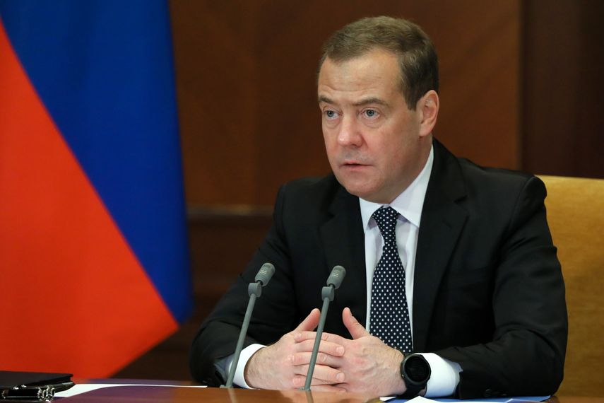 Dmitiri Medvedev fue presidente provisional de Rusia en 2008-2012