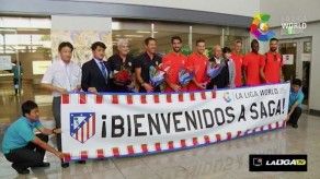 El Atlético de Madrid llega a Japón