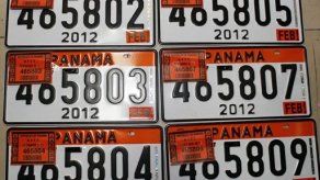 Placas de febrero ya pueden ser retiradas en Municipio de Panamá