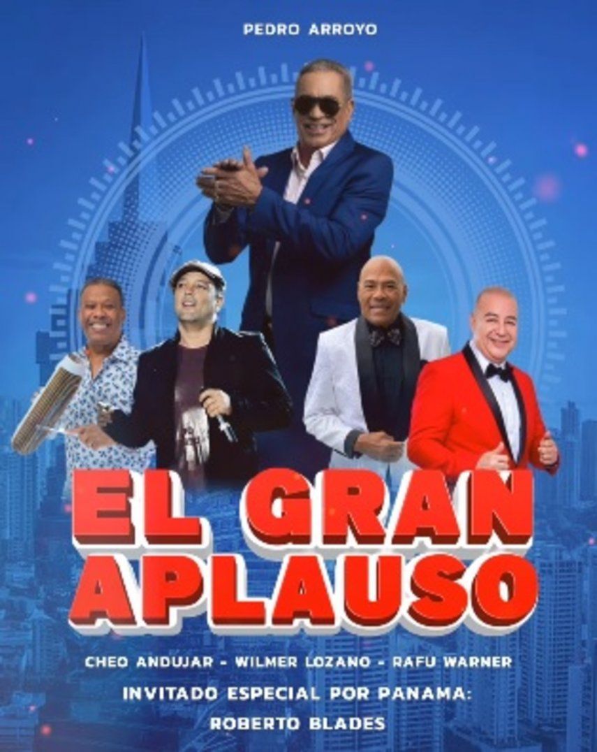 El Gran Aplauso, la rumba en Panamá para celebrar los 45 años de carrera de Pedro Arroyo