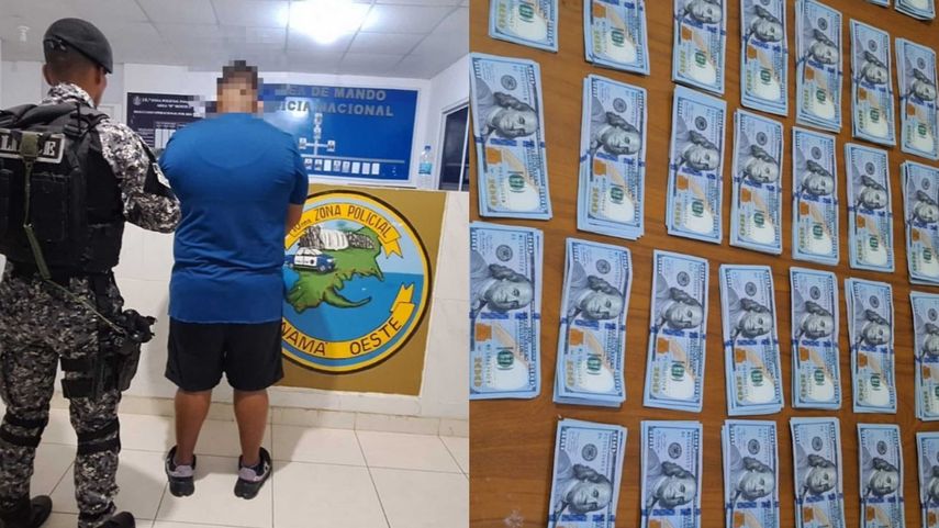 &nbsp;La Policía Nacional aprehende a un hombre con B/.18