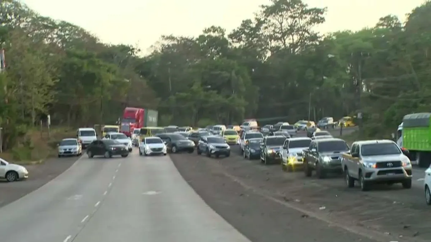 Desvíos en El Tecal