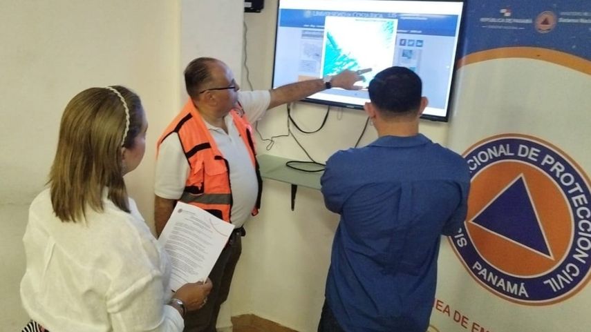 SINAPROC aviso de aguaceros y tormentas en Panamá