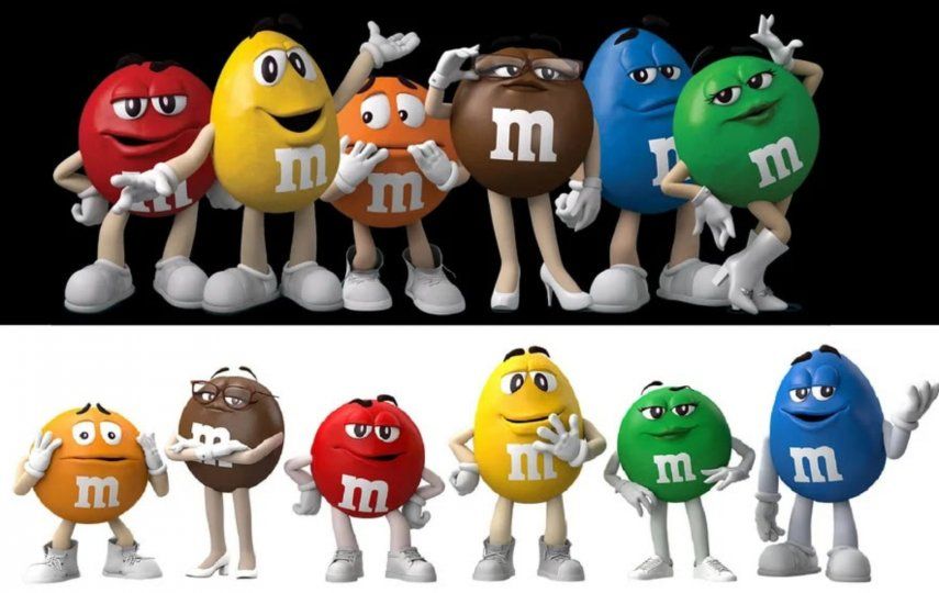 M&Ms cambió su imagen y se vuelca hacia la inclusión