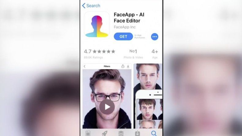 La popular aplicación FaceApp es cuestionada en EEUU