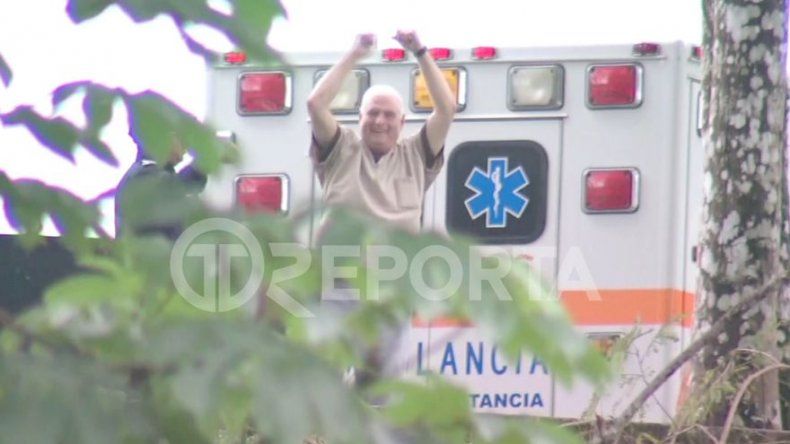 Ricardo Martinelli es trasladado a El Renacer