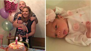 Delyanne Arjona celebra el primer mes de su hija Amelie