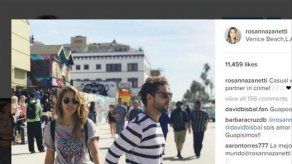 David Bisbal y Rosanna Zanetti pasean su amor por Venice Beach