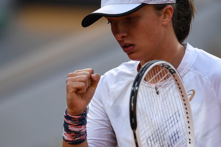 La polaca Iga Swiatek﻿.