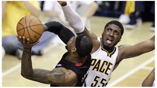 NBA: Heat 105, Pacers 93; Miami elimina a Indiana