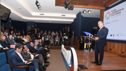 Ministro de la Presidencia, Juan Carlos Orillac, durante el&nbsp; lanzamiento del PEN 2026-2040.