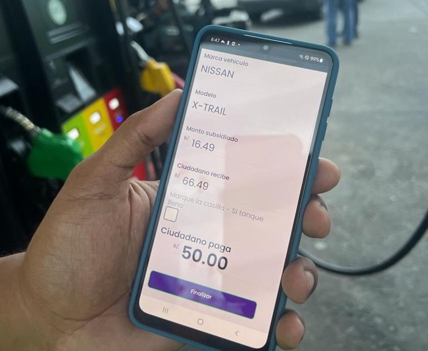 El precio del galón del combustible se congeló en B/.3.95.