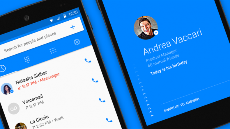 Facebook lanza aplicación de llamadas para Android
