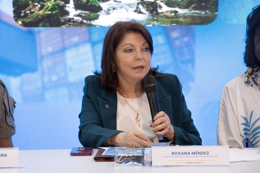Directora de la Autoridad Nacional de Descentralización Roxana Méndez. Directora de la Autoridad Nacional de Descentralización Roxana Méndez.