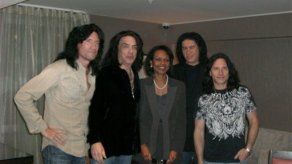Condi Rice dice ser aficionada a canciones de Kiss