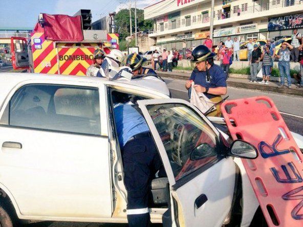 Una persona herida tras accidente de tránsito en Burunga