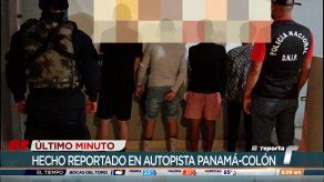 Aprehenden a cinco sospechosos de lanzar piedras a los autos en el Corredor Norte