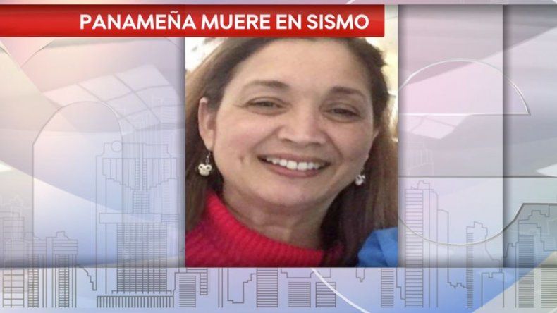 Panameña fallece en devastador terremoto de México