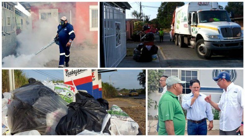 AAUD y Minsa realizan operativo de limpieza y fumigación en Arraiján