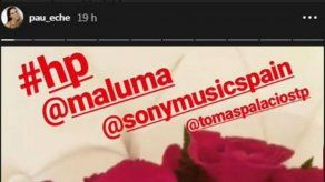 Maluma conquista a Paula Echevarría con un ramo de rosas rojas