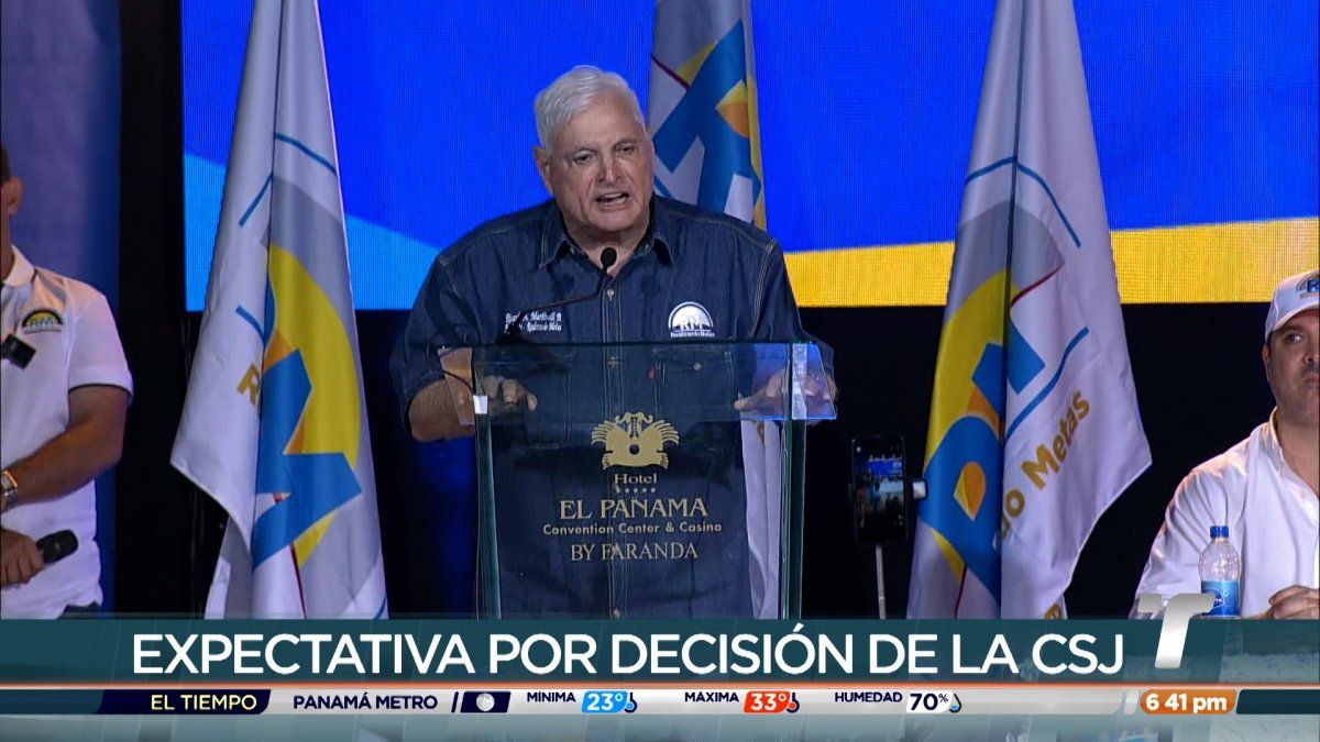 Mulino explica qué opción tendrían si Ricardo Martinelli es inhabilitado