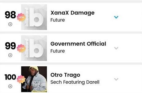 Sech entra en el Hot 100 de Billboard con Otro Trago