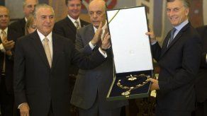 Macri y Temer invocan el efecto Trump y piden acercar a México al Mercosur