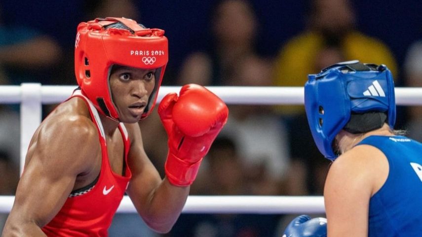 Pelea de Atheyna Bylon vs. Ngamba en los Juegos Olímpicos París 2024