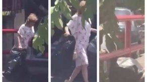 AAUD impone multa de B/.300.00 a conductora captada tirando basura a una quebrada