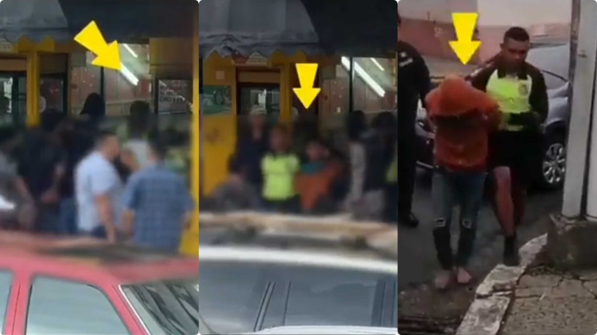 Botón de pánico alerta a la policía del intento de robo en una joyería