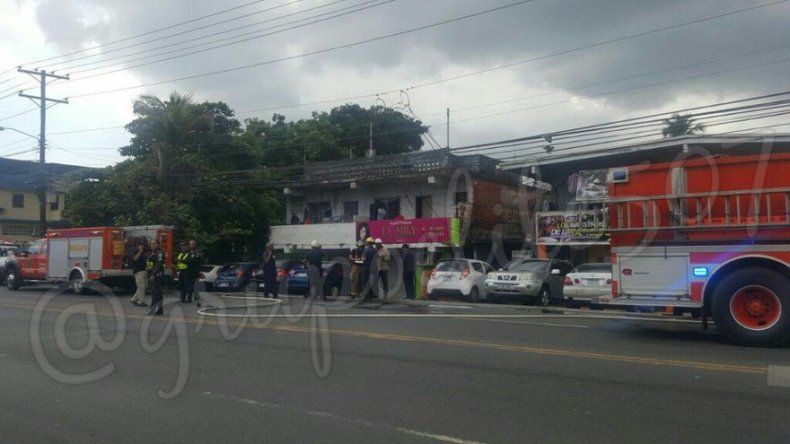 Cuerpo de Bomberos extinguió incendio en Betania