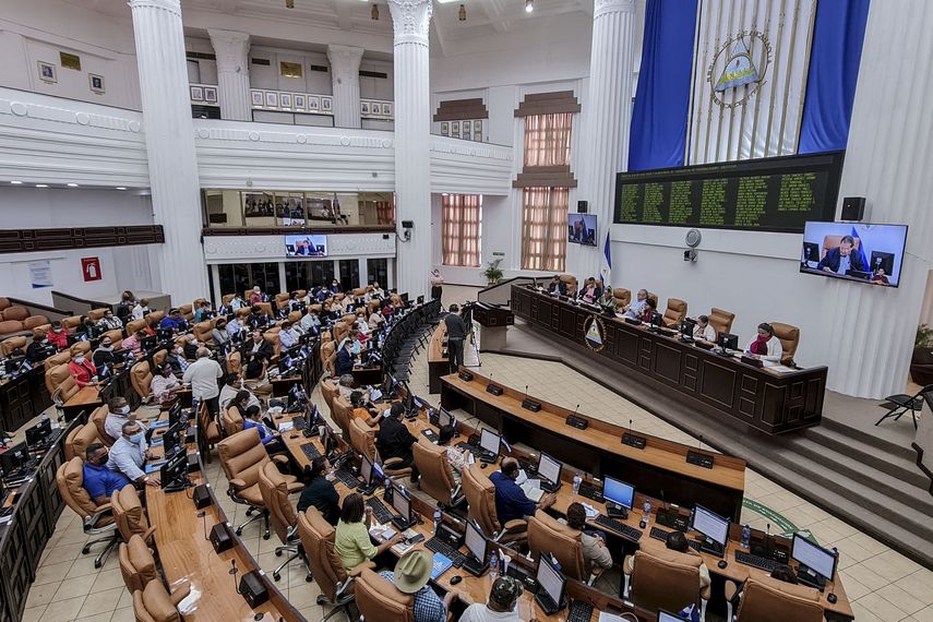 El Parlamento de Nicaragua﻿.