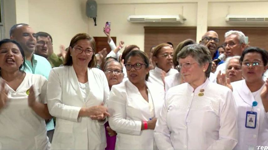 Enfermeras se suman al paro de funciones en rechazo a la nueva ley de la CSS.