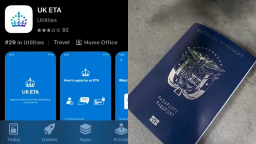 Autorización ETA para viajar a Reino Unido.