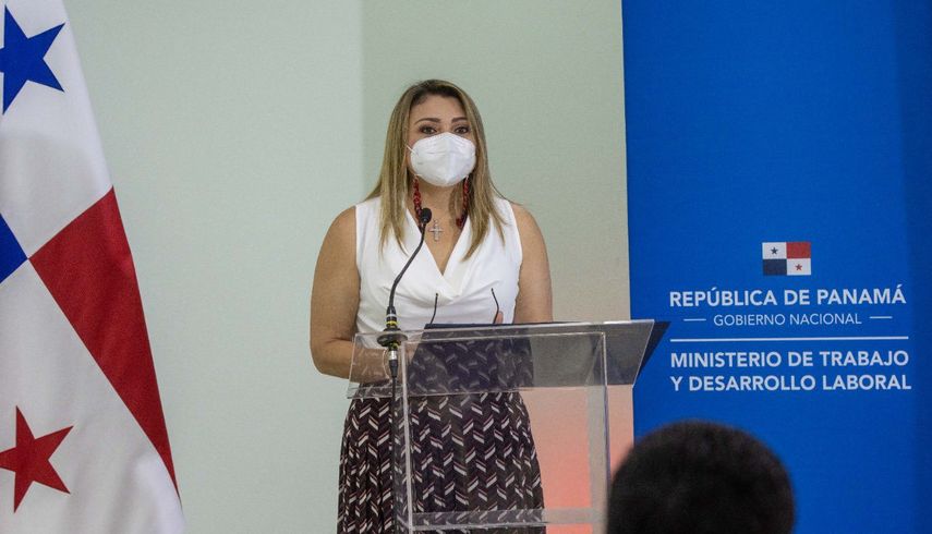 La ministra de Trabajo y Desarrollo Laboral (Mitradel) de Panamá