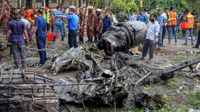 Tragedia en Bangladés: avión militar cae sobre escuela&nbsp;