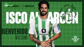 El Betis anuncia el fichaje de Isco por una temporada