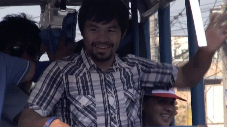 Pacquiao, una campaña exprés para las elecciones al Senado en Filipinas