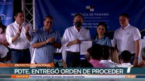 Entregan orden de proceder de proyecto habitacional Miguel Mickey Sierra en San Miguelito