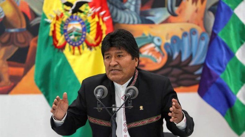 Evo Morales lleva ventaja para ganar en primera ronda al 98 % del escrutinio