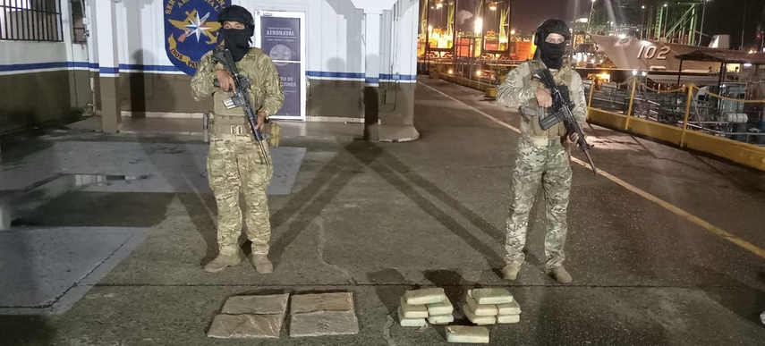 La Fiscalía de Drogas y el Senan decomisaron droga