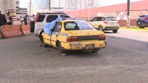 Balacera en la Transístmica deja dos muertos dentro de un taxi