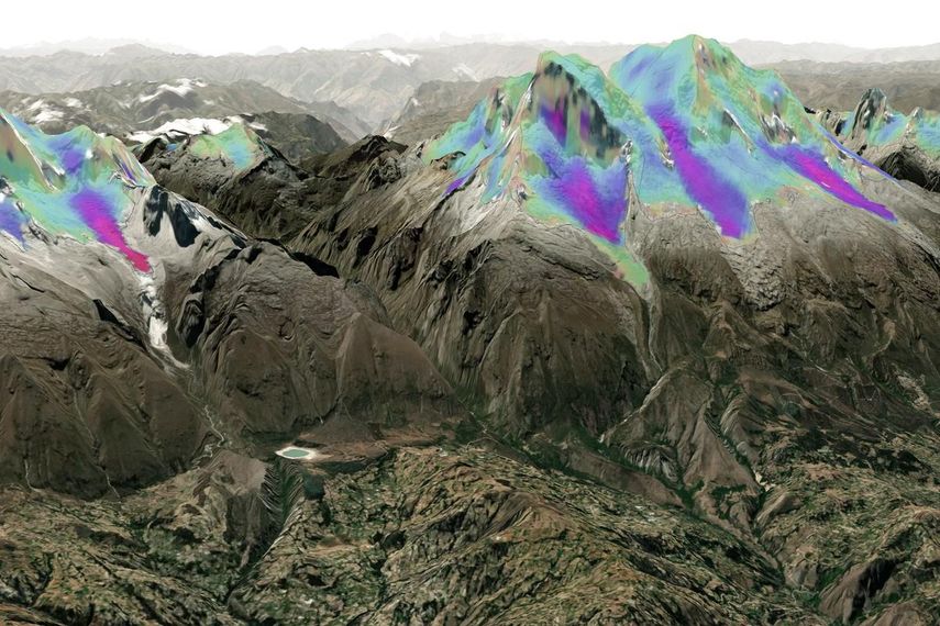 Los glaciares están en constante movimiento