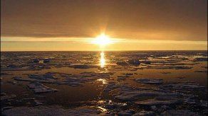 Los hielos árticos retrocedieron fuertemente en agosto