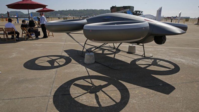 China presenta nuevo dron de combate en desarrollo