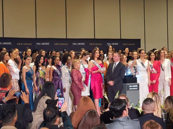 Presentación oficial de la corona de Miss Universo 2019