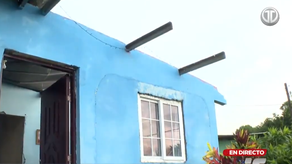 Fuertes lluvias en San Miguelito provocan voladura de techos