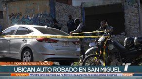 Ubican vehículo que fue robado hace más de un año