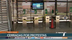 Cierres en la ciudad de Panamá afectaron operatividad del sistema de transporte público