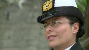 Una mujer militar en el proceso de paz en Colombia